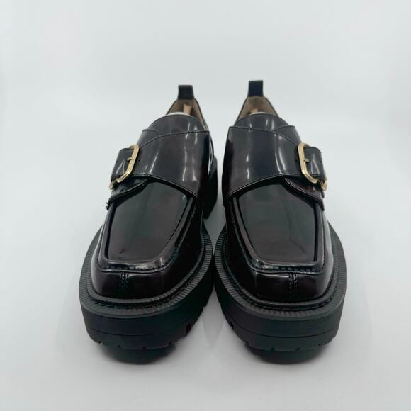 Sam Edelman Lora Flat Slip On Platform Loafers Lug Heel Espresso Womens Size US6 - Picture 3 of 11